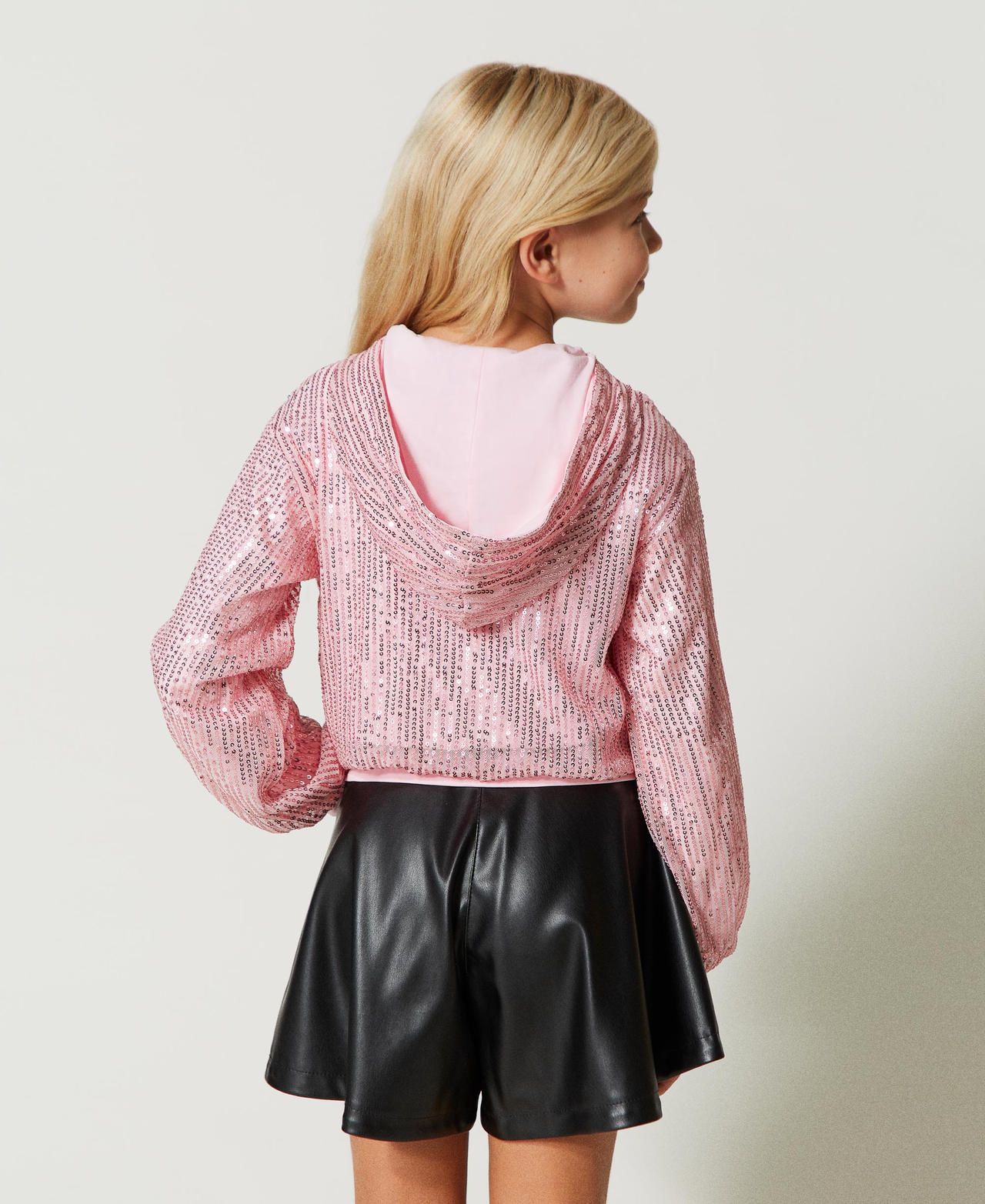 Full sequin bomber jacket