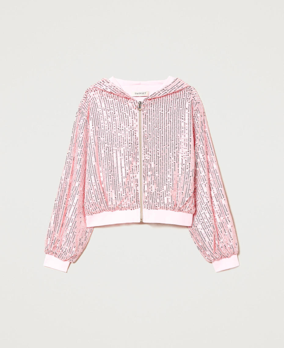 Full sequin bomber jacket