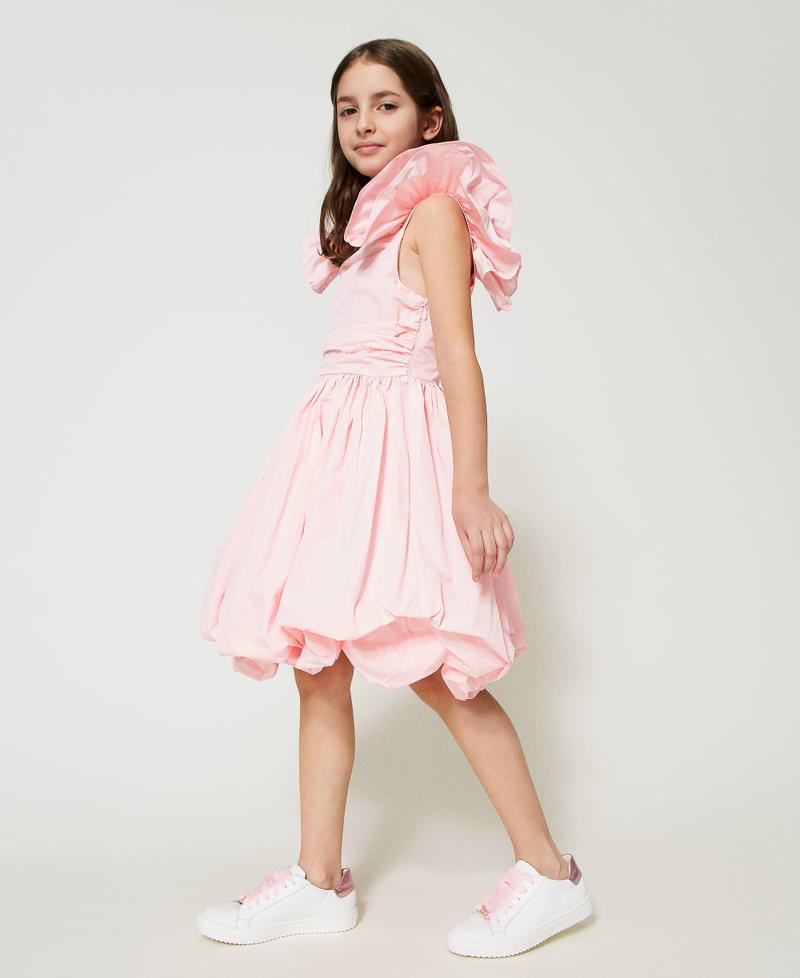 Tuta Invernale Bambina Loalirando - Top Con Volant E Gonna A Bretelle, Cuore, Per Natale E Occasioni Casual - Foto 8