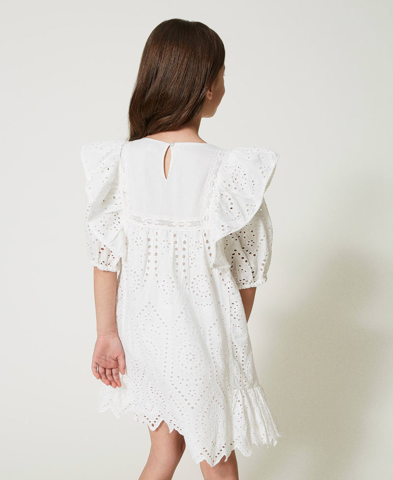 Vestito In Maglia Lungo Donna Cotone Riciclato Camilla Bianco - Rifò - Foto 13