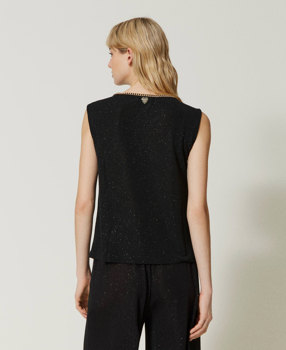 Top avec cha&icirc;ne d&eacute;corative