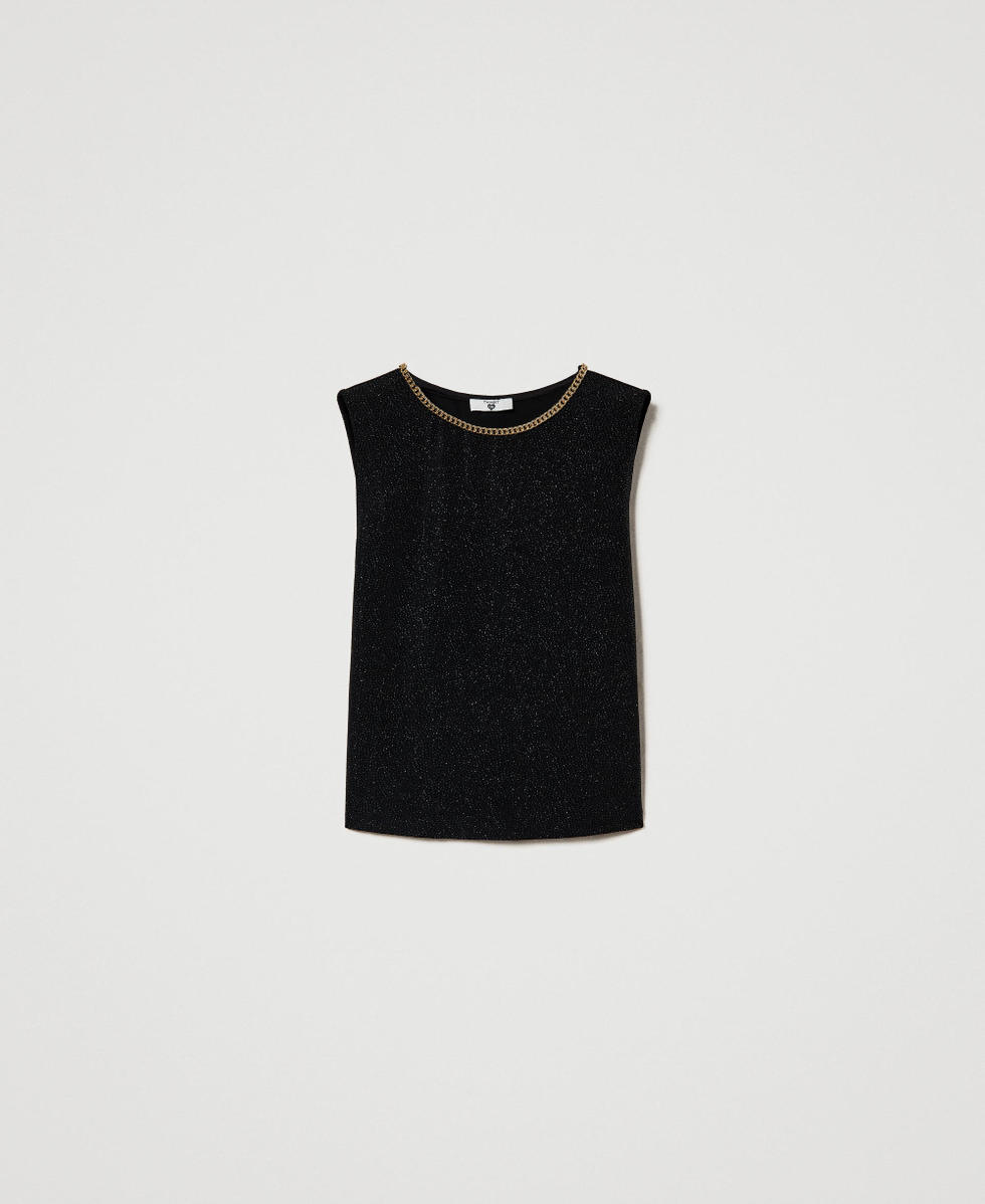 Top avec cha&icirc;ne d&eacute;corative