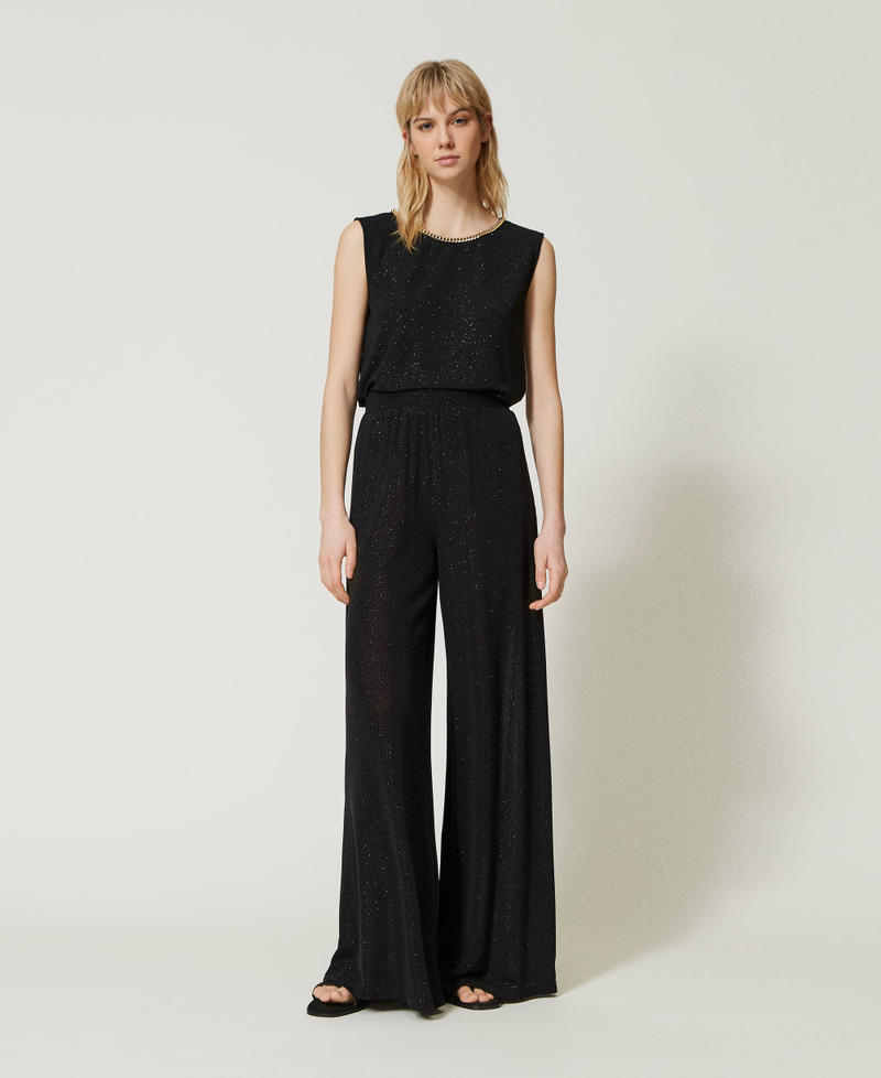 Top con catena décor