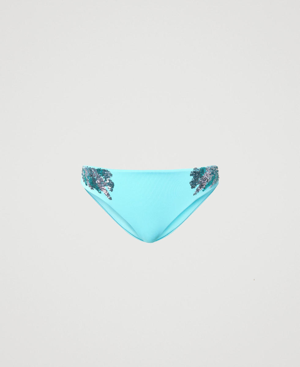 Bikini bottom with sequins