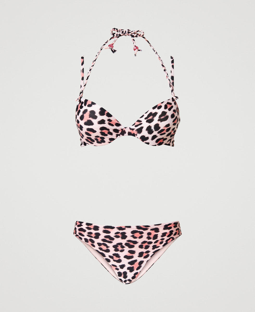 Push-up da bagno e slip animalier