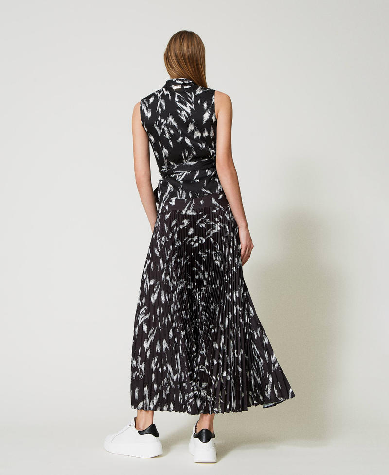 Gonna lunga stampata