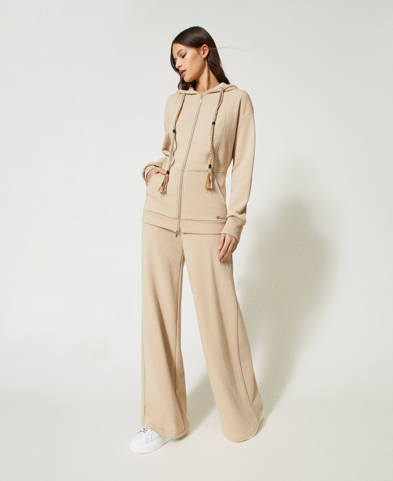 Pantaloni Da Jogging Invernali Da Donna Foderati In Sherpa Caldi