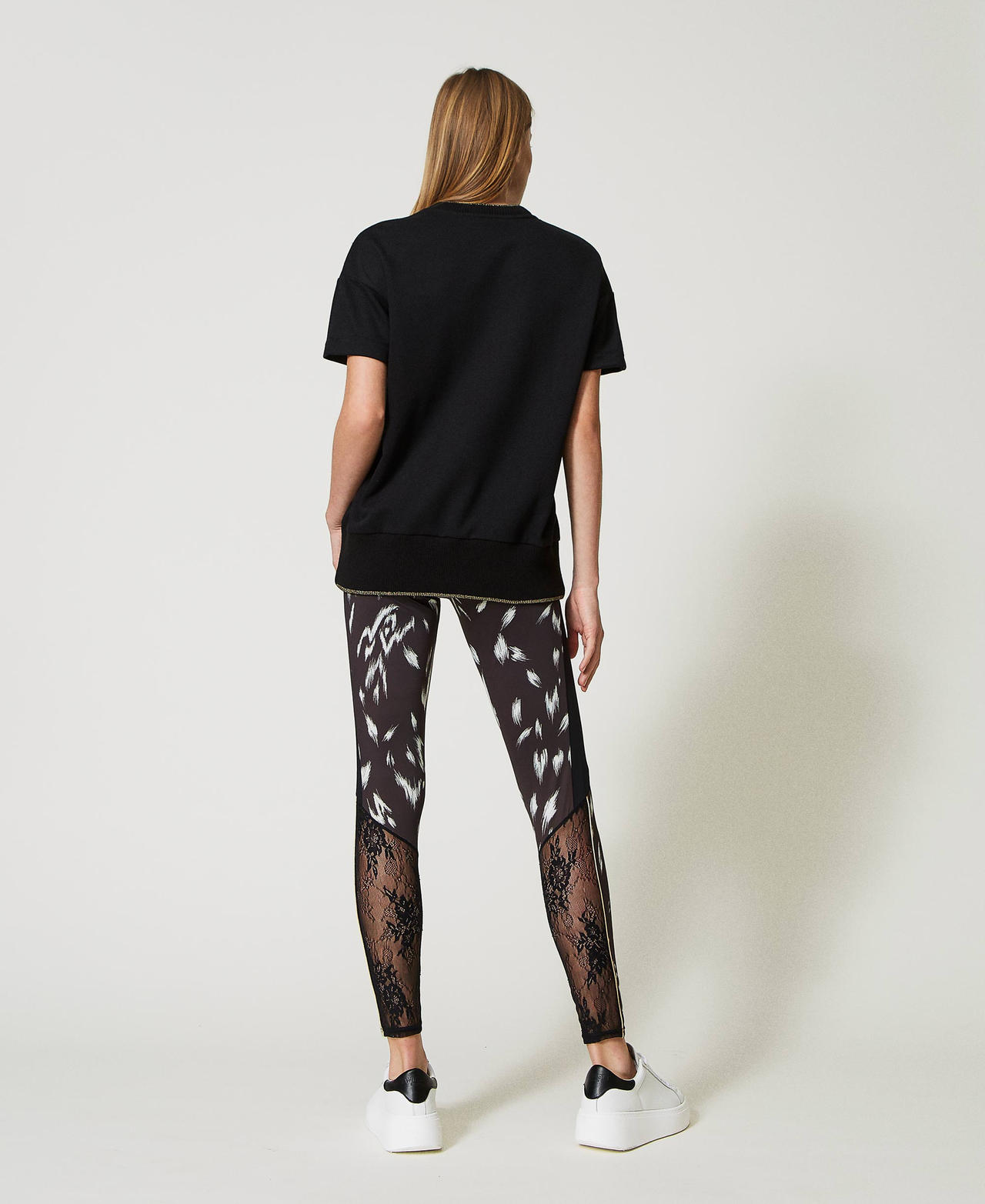 Adidas lace leggings sale