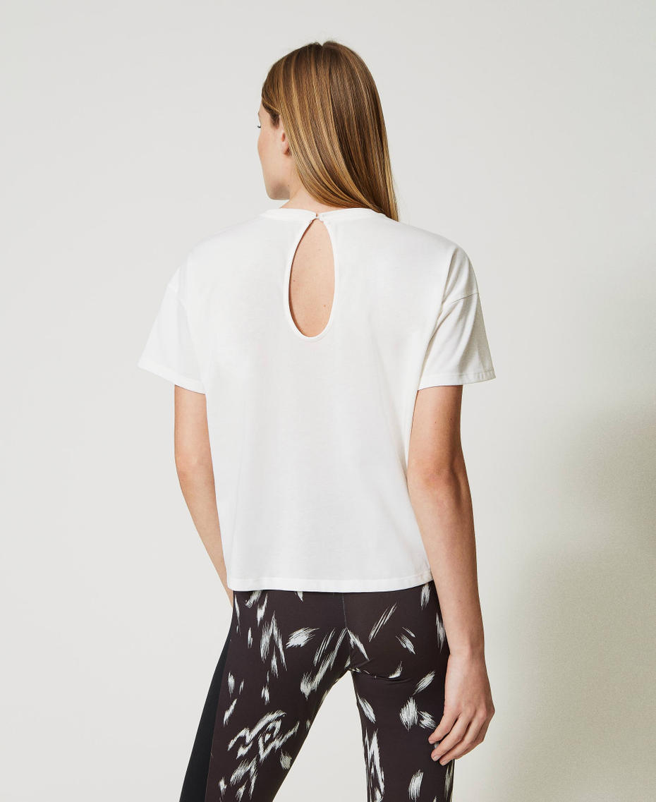 T-shirt with animal print