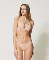 BNWT Stevie Lace Longline Push Up2 Bra (Pink Almond) Push Up 2 Cups Bra,  Women's Fashion, New Undergarments & Loungewear on Carousell