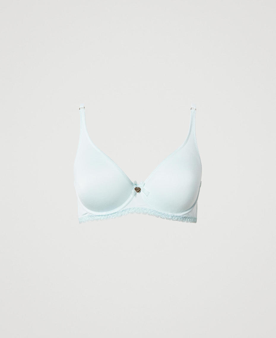 Underwire lace bra "Starlight Blue" Woman 231LL6C55_10279_S0