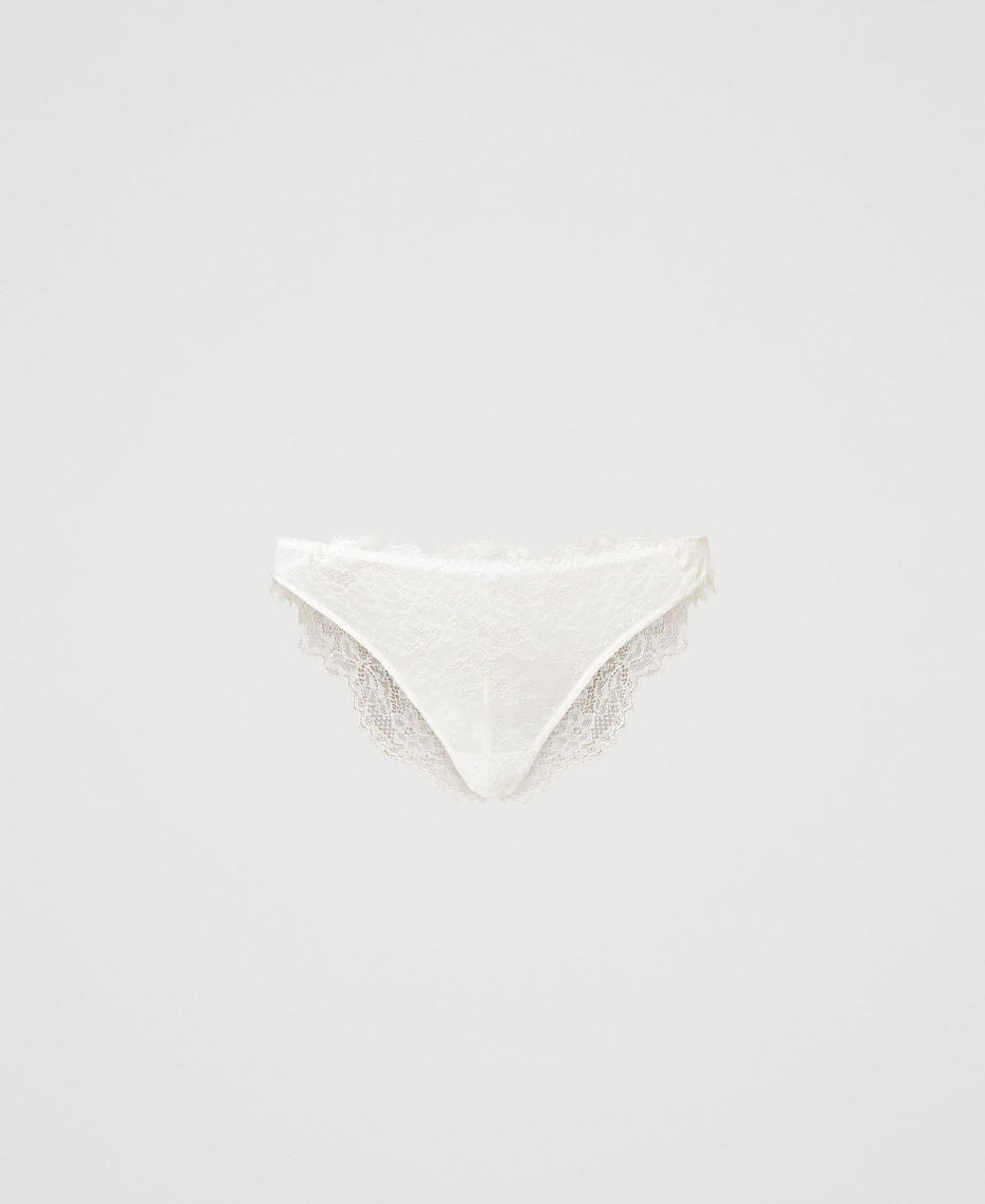 Slip brasiliana in pizzo smerlato