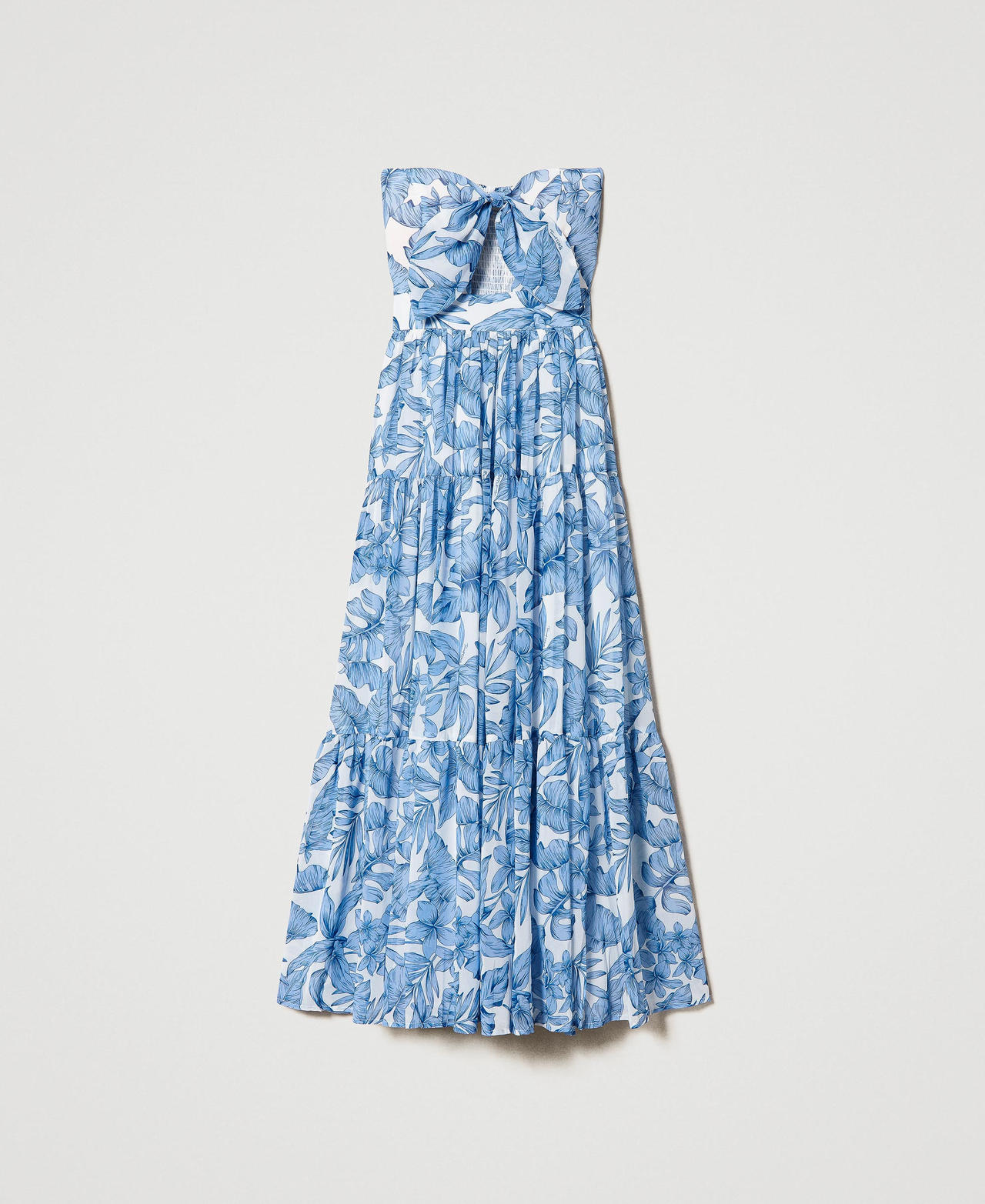 Abito longuette in georgette