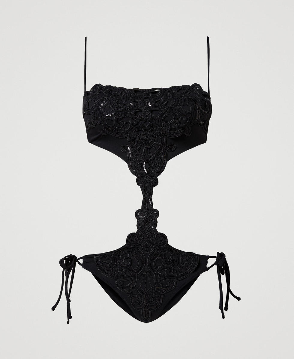 Trikini with Cornely embroidery