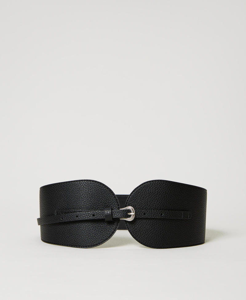 Rounded bustier belt Black Woman 231TA450A_00006_01