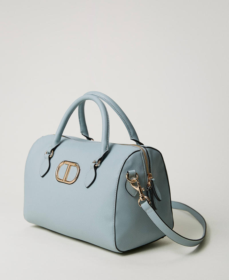 Borsa bauletto con Oval T