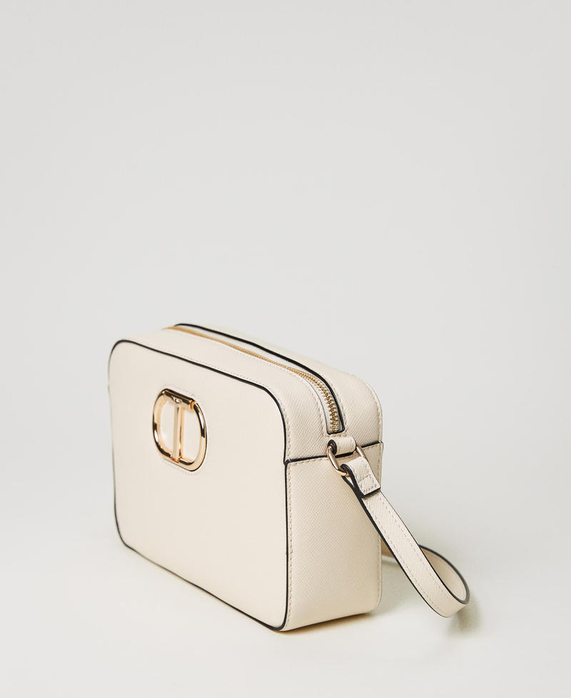 Borsa a tracolla con Oval T Avorio Donna 231TB7053_00018_02
