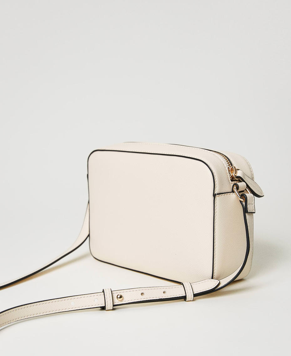 Borsa a tracolla con Oval T Avorio Donna 231TB7053_00018_03