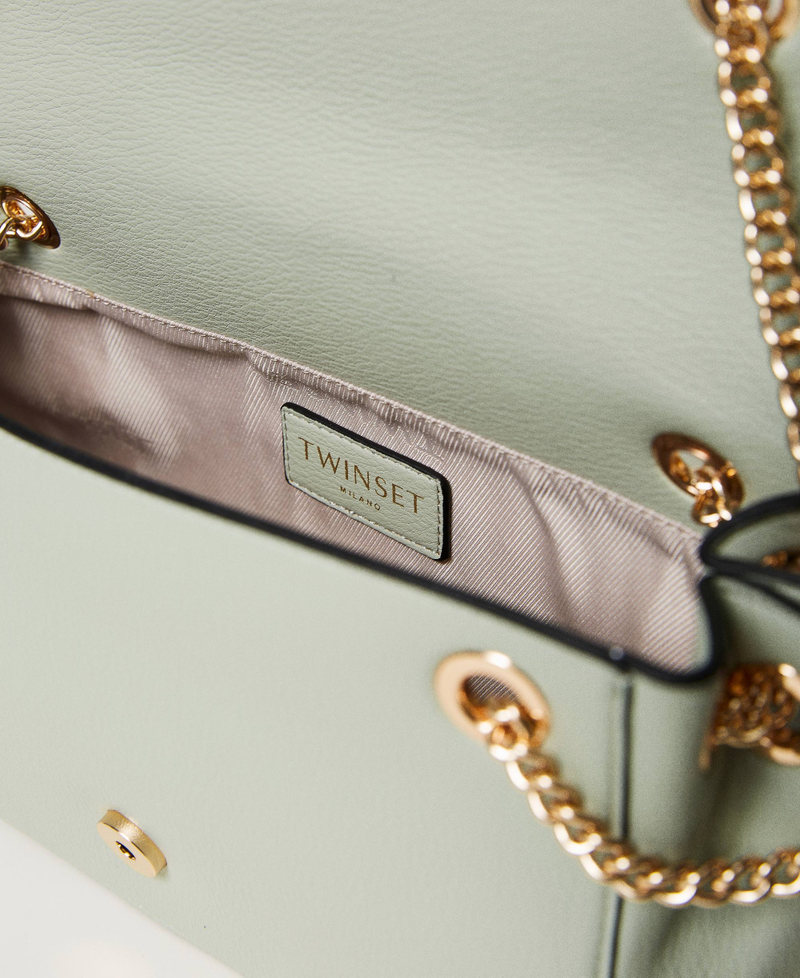 Borsa twin set verde new arrivals