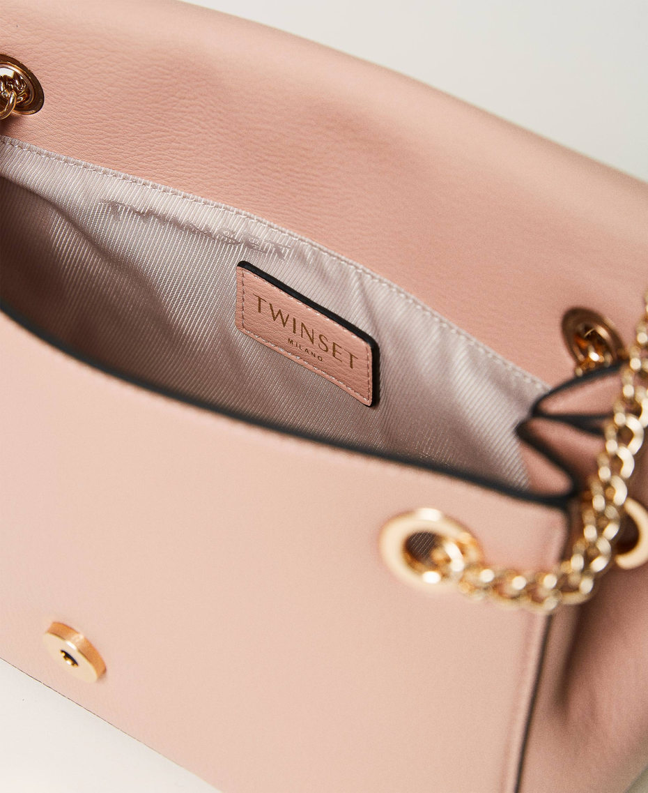 Средняя сумка через плечо с цепочкой Розовый Мусс женщина 231TB7061-04