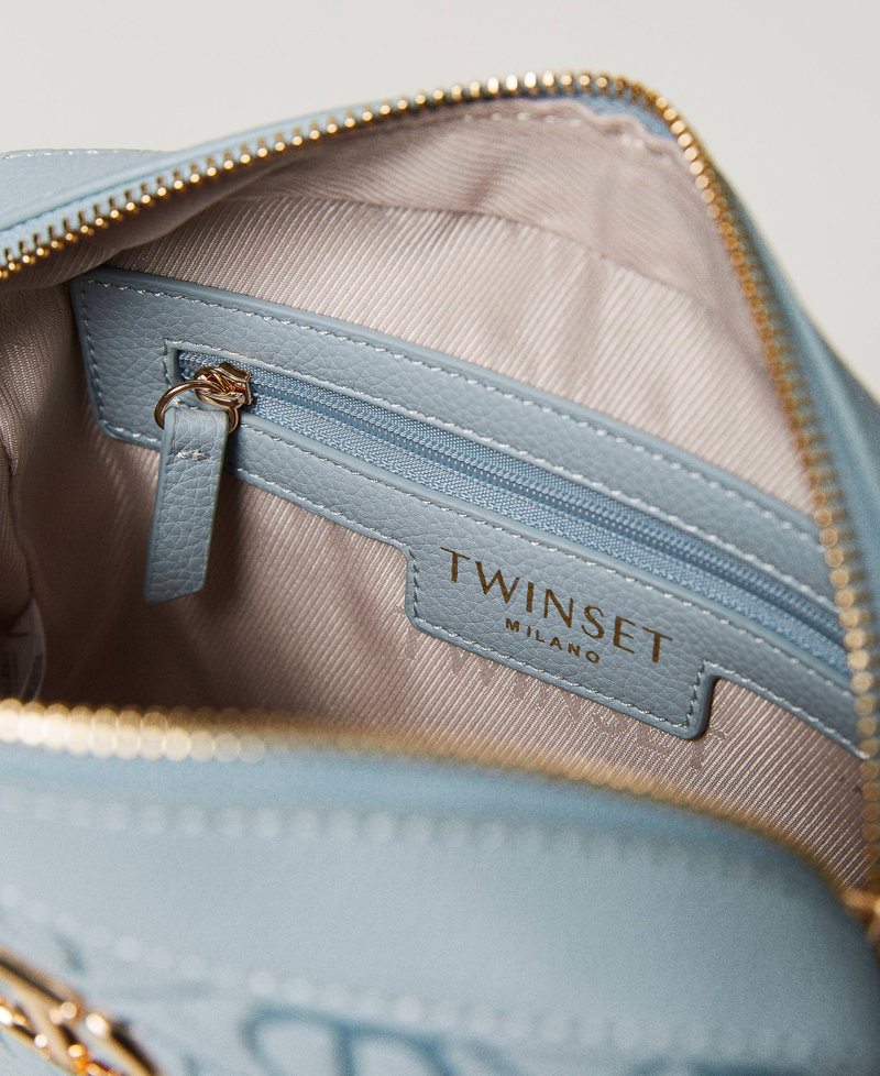 Twinset Oval T Logo-Plaque Crossbody Bag