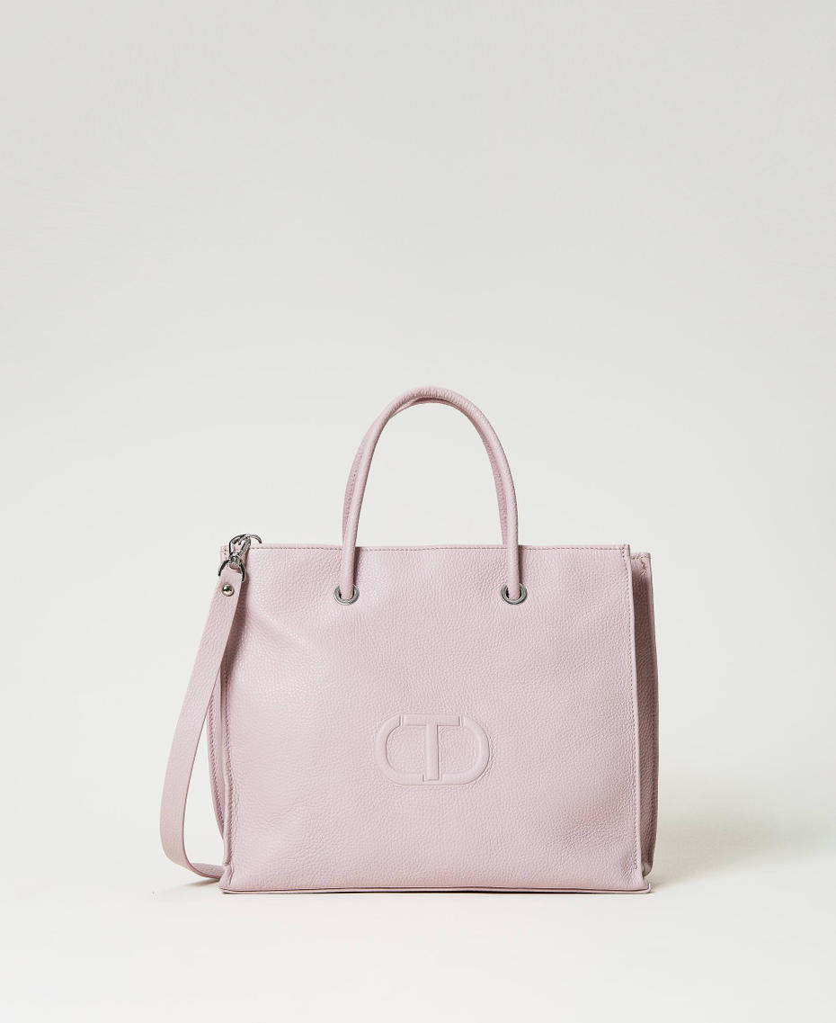 Shopper „Bella“ aus Leder „Cradle Pink“-Rosa Frau 231TB7235_10324_01