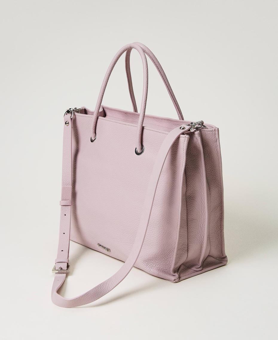 Shopper „Bella“ aus Leder „Cradle Pink“-Rosa Frau 231TB7235_10324_03