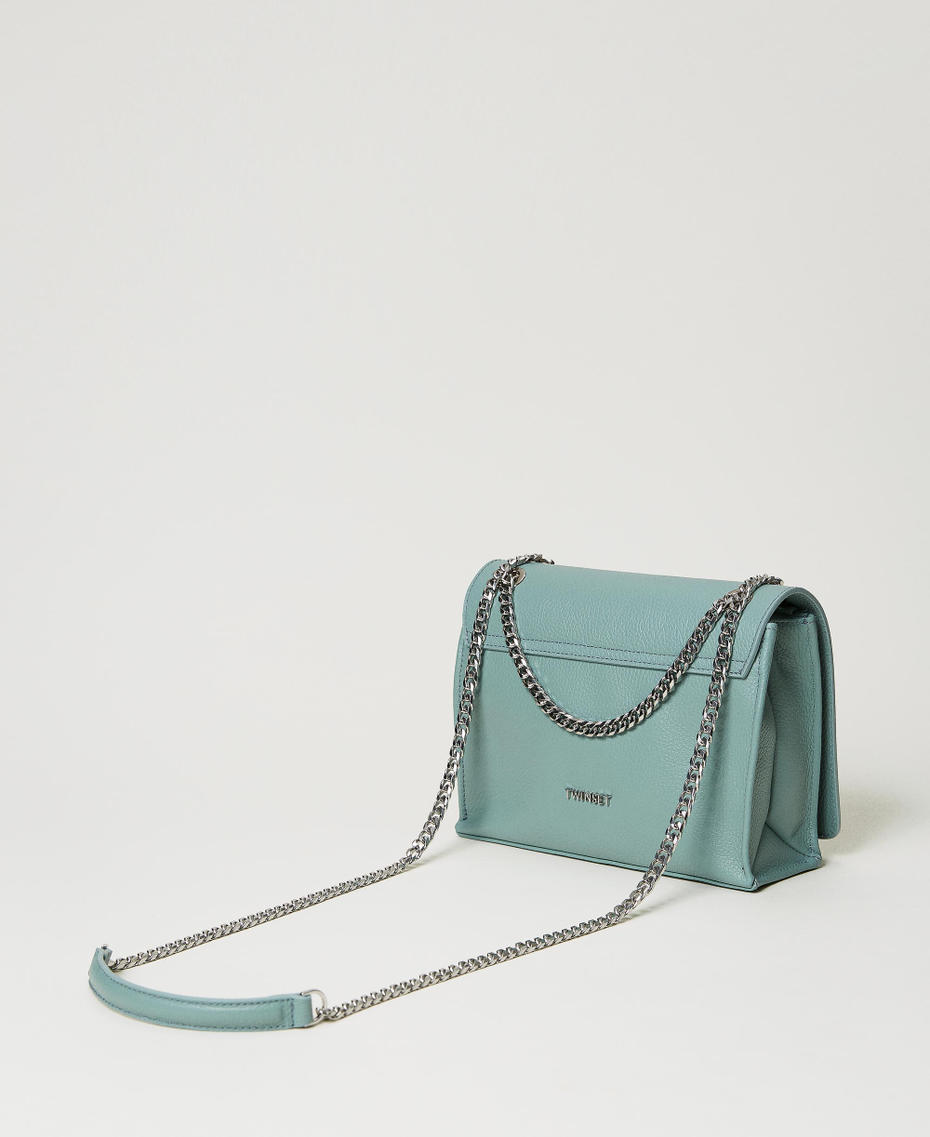 Borsa a tracolla in pelle Verde Agave Donna 231TB7236_00625_03