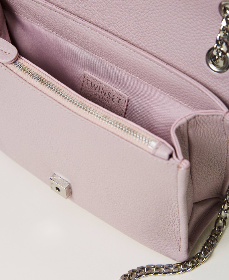 Borsa Pelle Scamosciata Lana Borsa Tote CORIOS In Pelle Scamosciata E Lana - Set 2 Pezzi, Cachi, Tracolla Regolabile Pelliccia Ecologica Donna