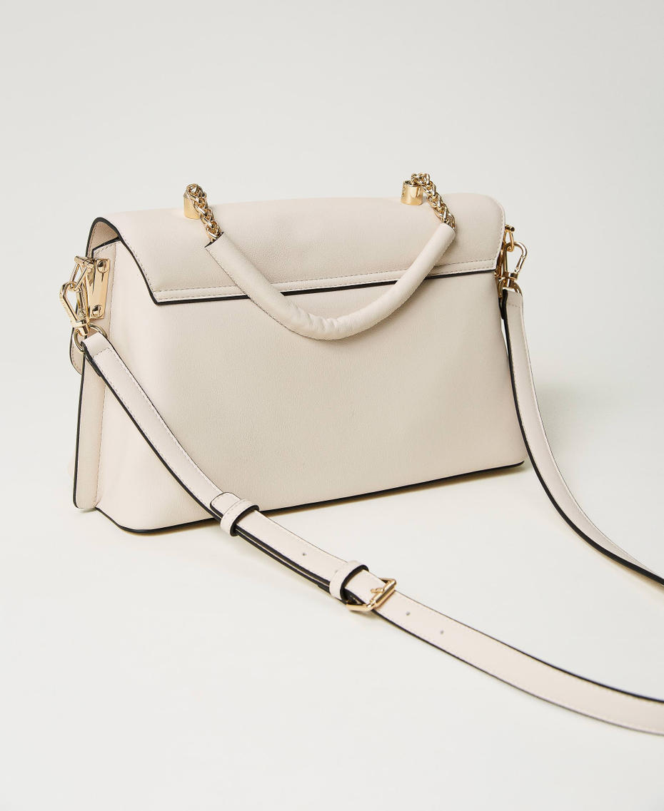 Top handle bag with torchon chains Butter Woman 231TB7244_10453_03