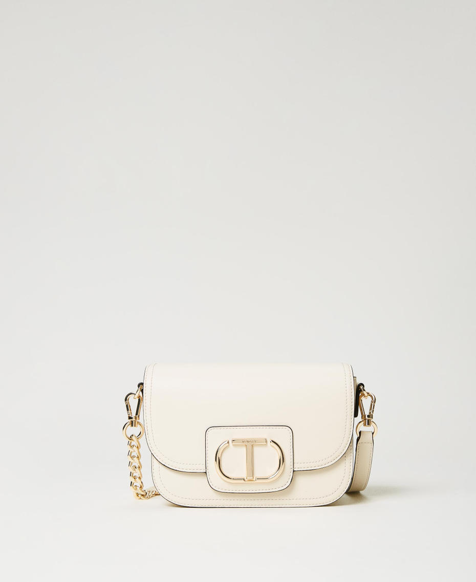 Borsa a tracolla ‘Awhi’ con Oval T Avorio Donna 231TB7250_00018_01