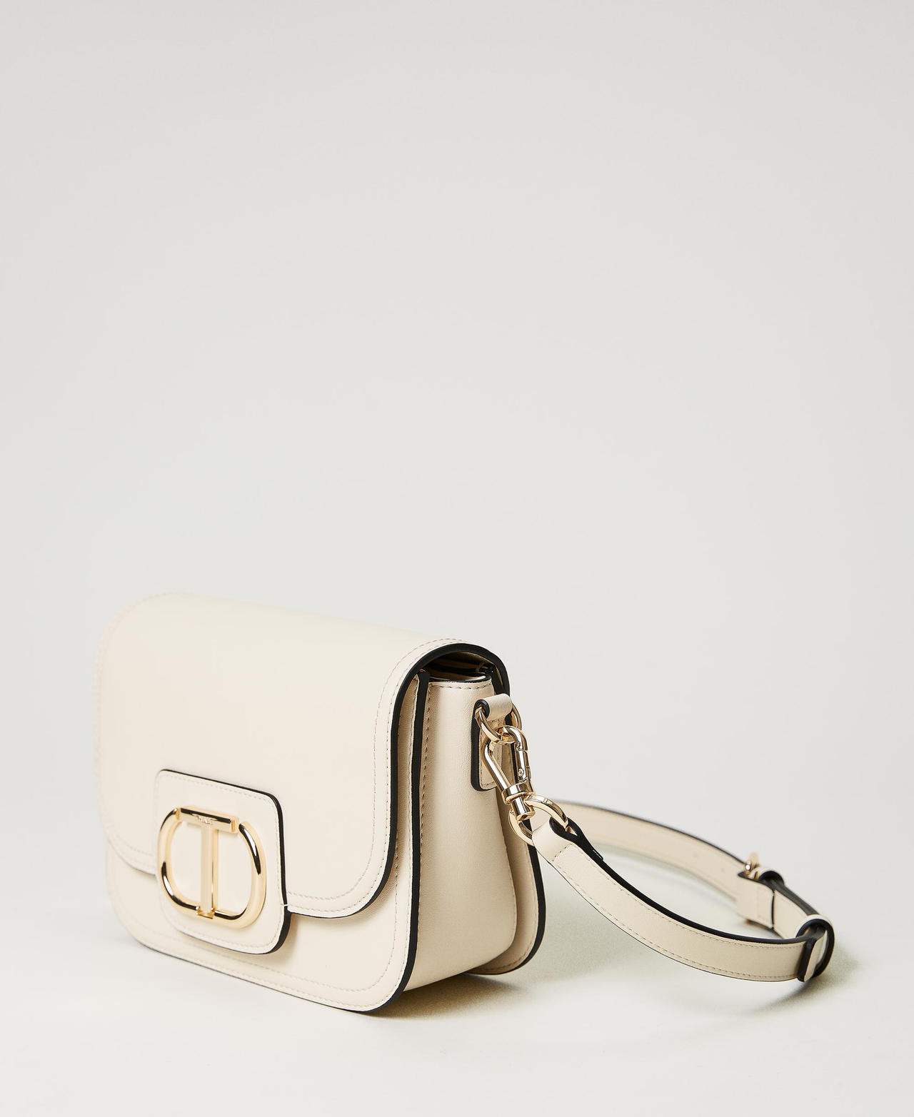 Borsa a tracolla ‘Awhi’ con Oval T Avorio Donna 231TB7250_00018_02