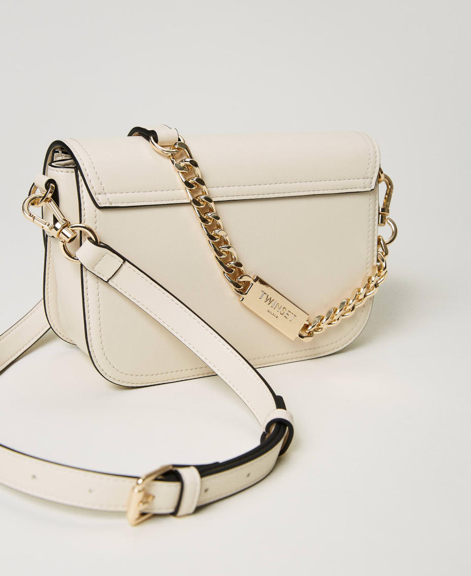 Borsa a tracolla ‘Awhi’ con Oval T Avorio Donna 231TB7250_00018_03