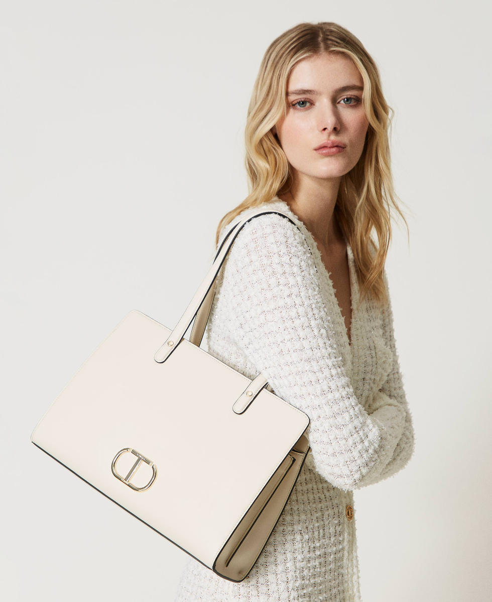Bolso shopper con Oval T