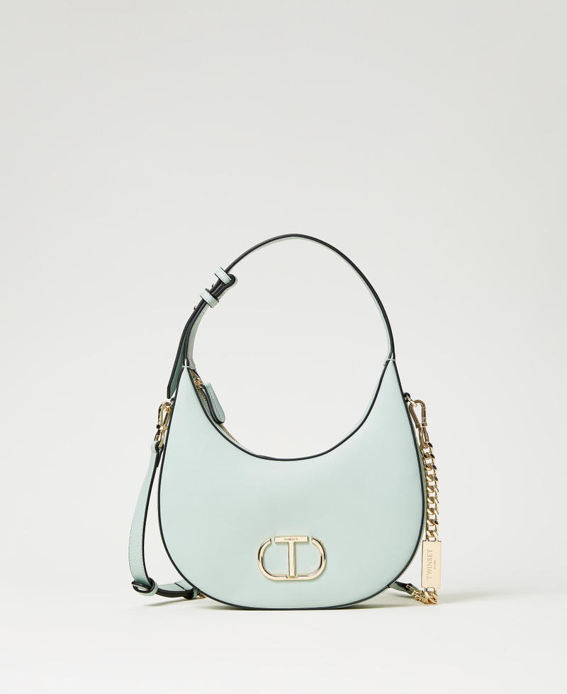 Borsa a tracolla ‘Moon’ con Oval T Verde Agave Donna 231TB7254_00625_01