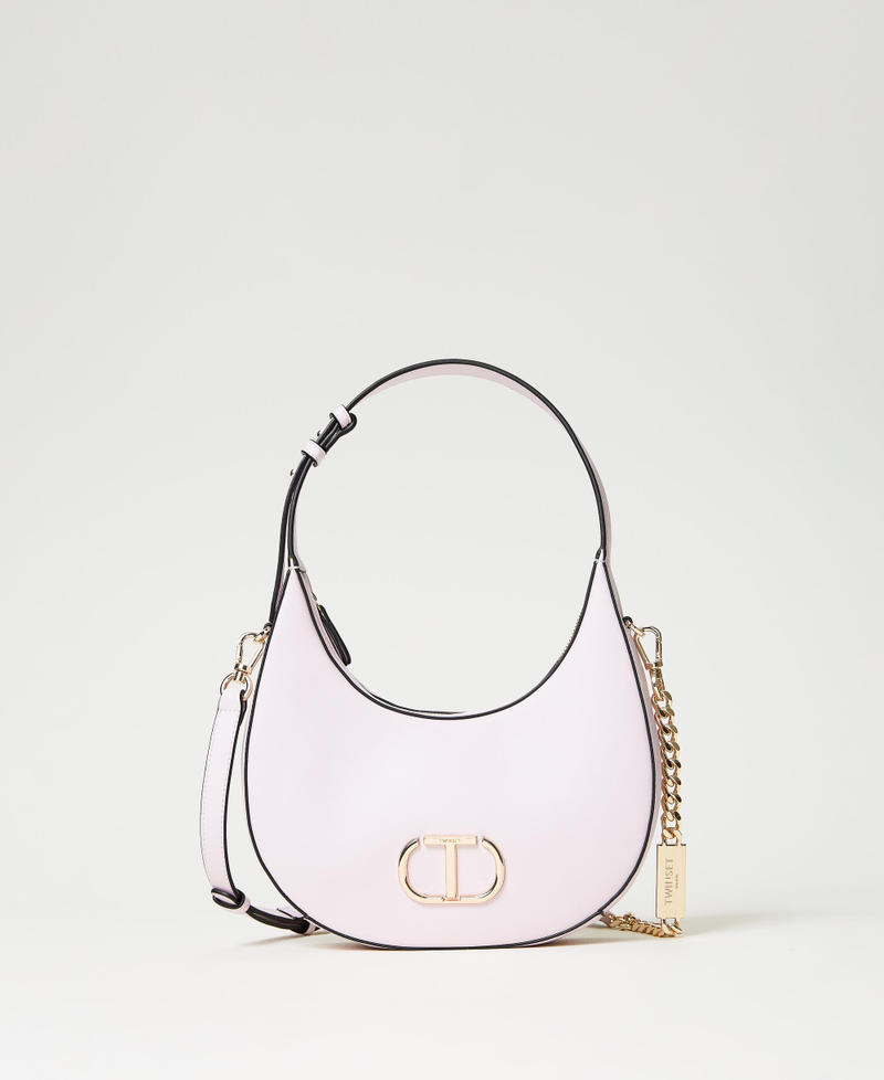 Borsa a tracolla ‘Moon’ con Oval T Rosa "Cradle Pink" Donna 231TB7254_10324_01