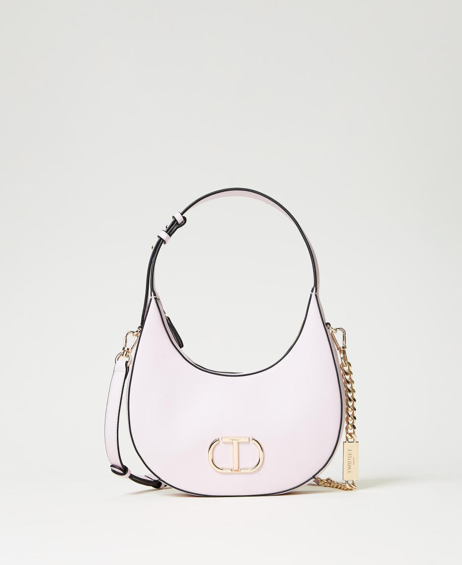 Borsa a tracolla ‘Moon’ con Oval T Rosa "Cradle Pink" Donna 231TB7254_10324_01