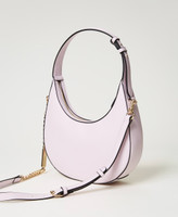 ショルダーバッグ・ポシェット TWIN SET 'Hobo Oval T' shoulder bag Pink Hobo bag with braided handle Woman, Pink | TWINSET Milano