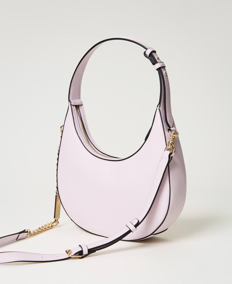 Borsa a tracolla ‘Moon’ con Oval T Rosa "Cradle Pink" Donna 231TB7254_10324_03