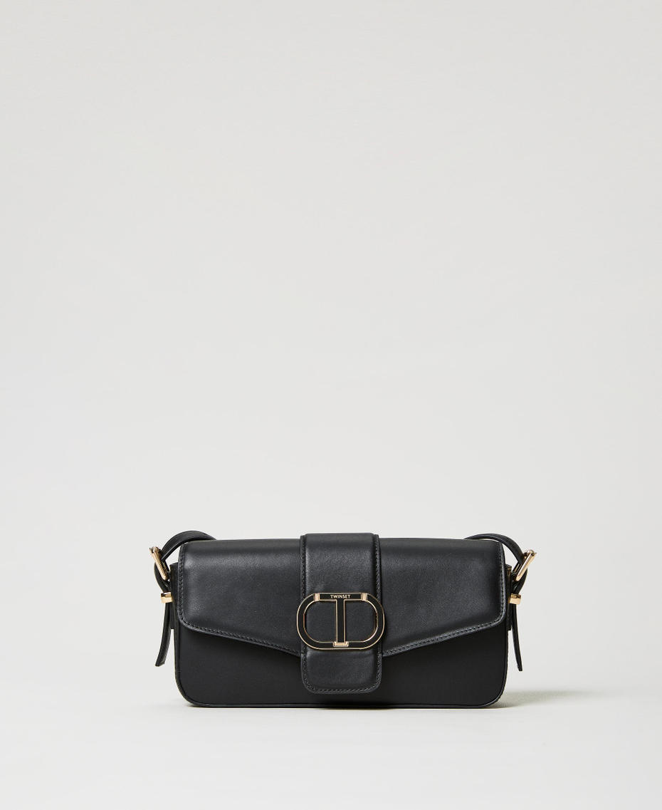 Borsa a tracolla ‘Amie’ grande in pelle