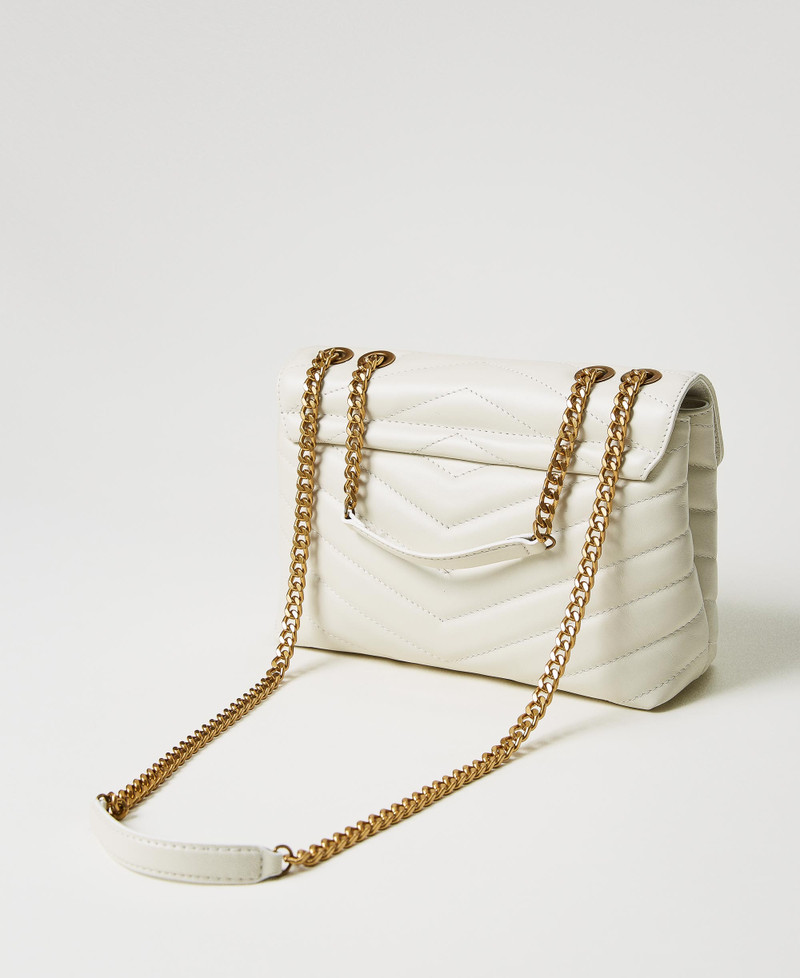 Borsa a tracolla con zip - Nero - Donna
