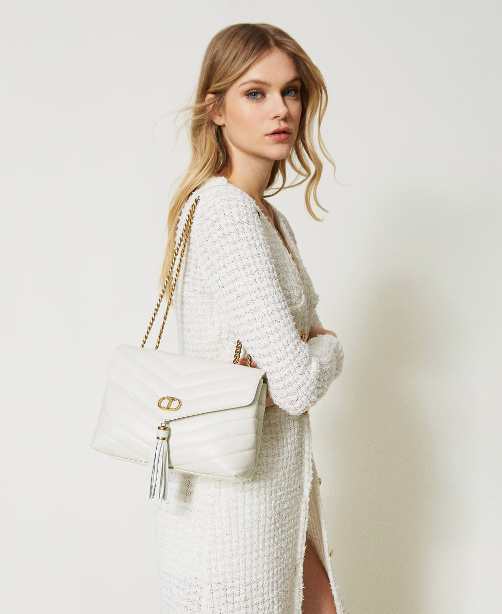 Bolso sales blanco bandolera