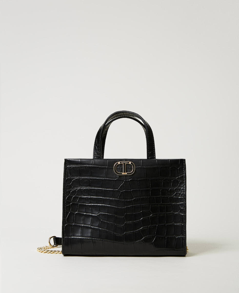 Borsa twin set verde new arrivals
