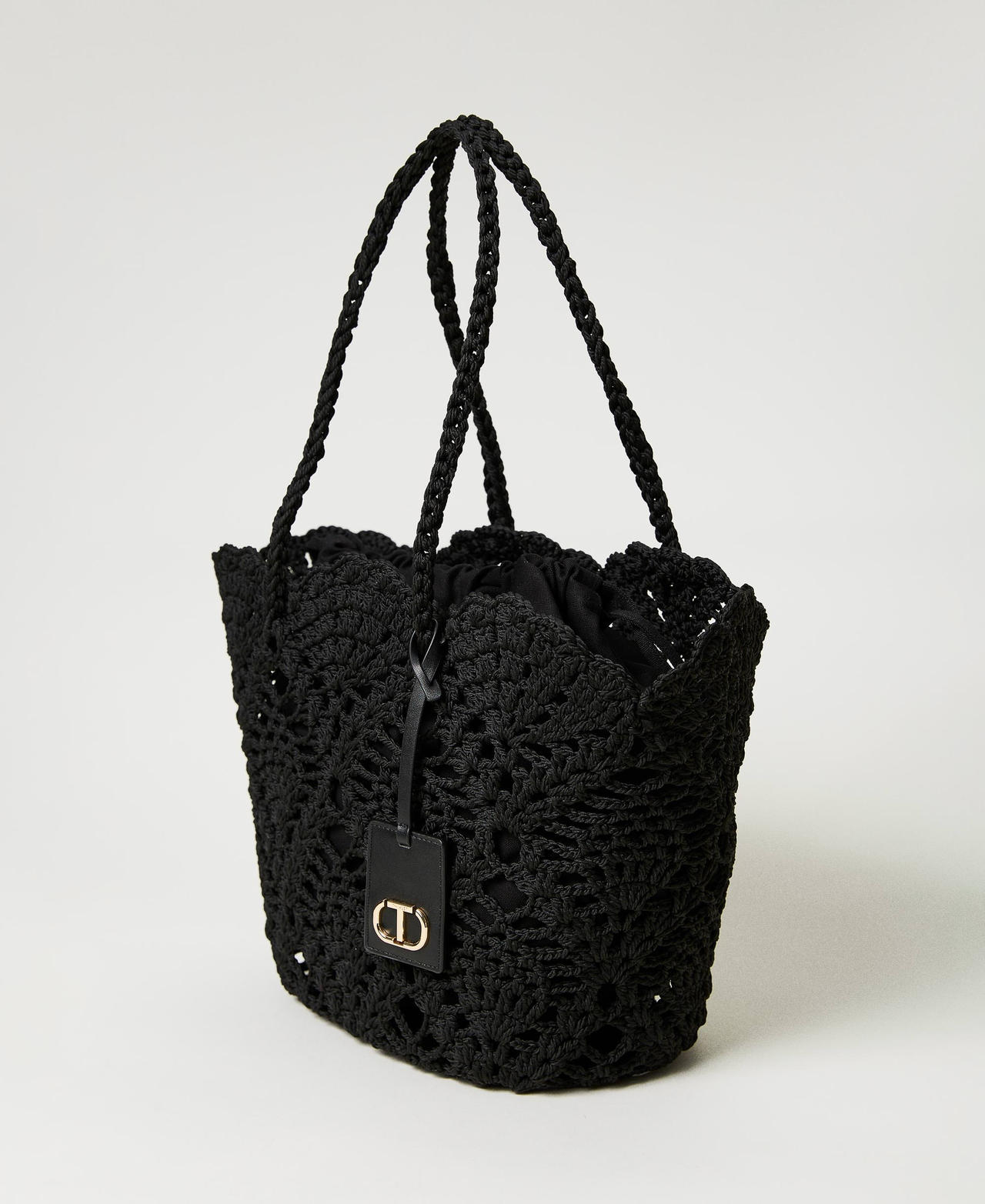 Crochet shopper Black Woman 231TB7350-02
