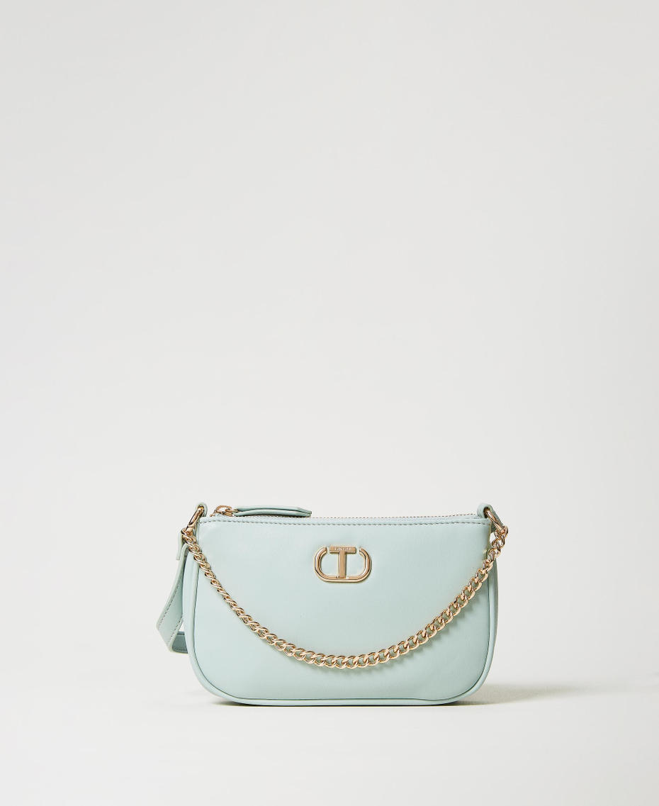 Borsa a tracolla ‘Petite’ con Oval T Verde Agave Donna 231TB7361_00625_01