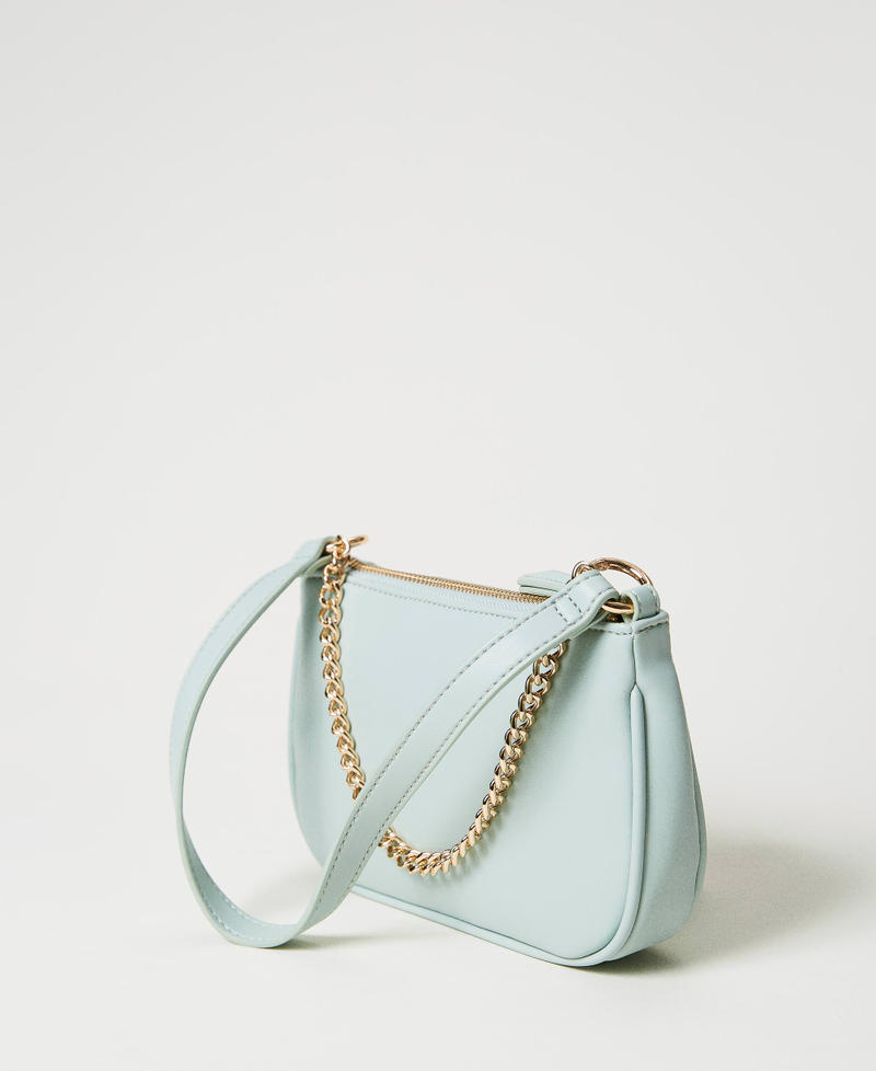 Borsa a tracolla ‘Petite’ con Oval T Verde Agave Donna 231TB7361_00625_03