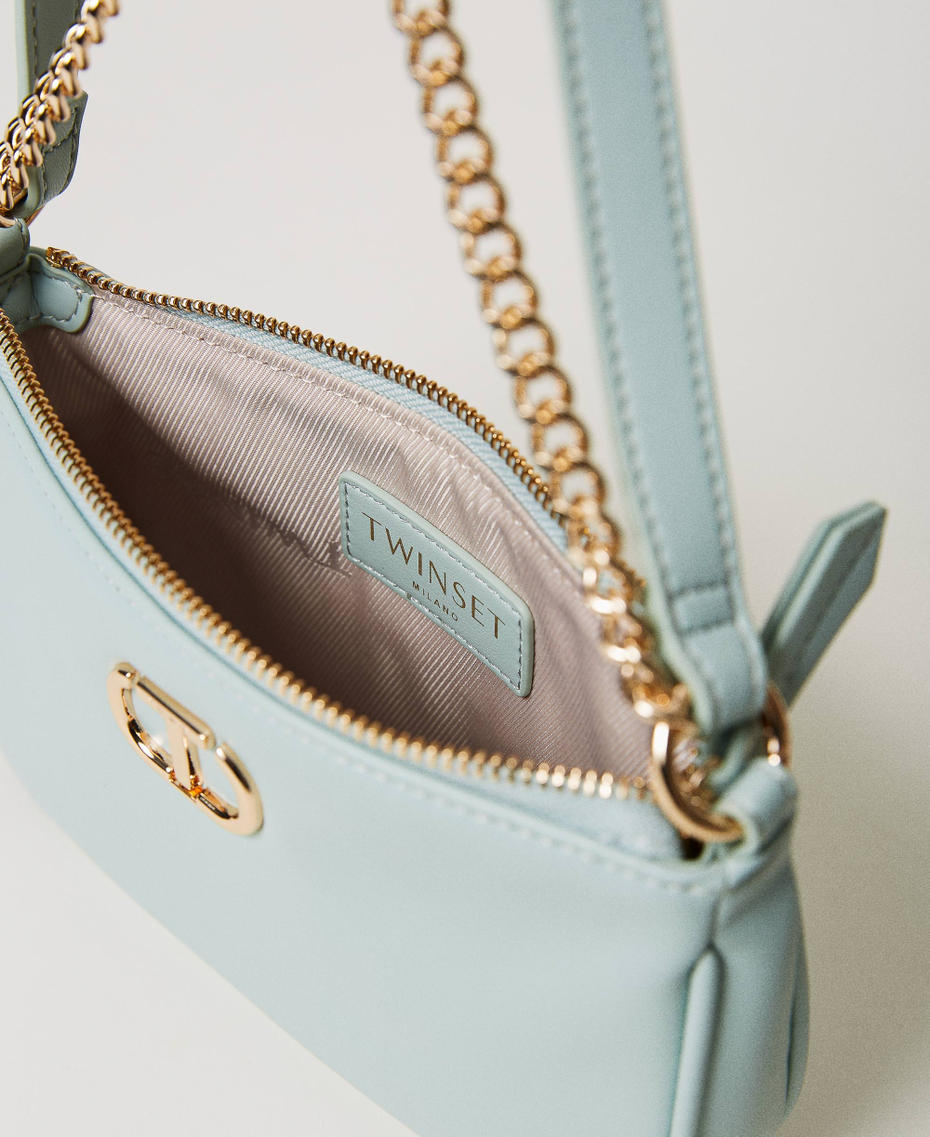 Borsa a tracolla ‘Petite’ con Oval T Verde Agave Donna 231TB7361_00625_04