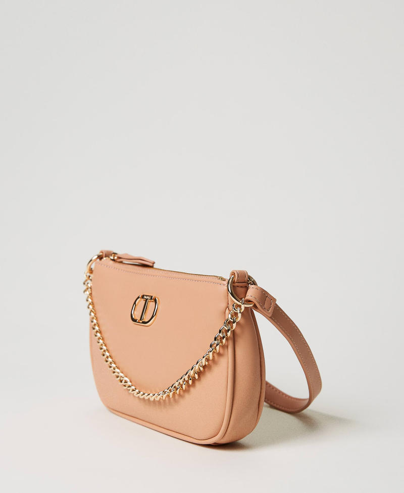 Borsa a tracolla ‘Petite’ con Oval T Pink Mousse Donna 231TB7361_03895_02