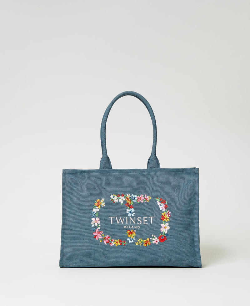 ‘Bloom’ canvas shopper Stellar Woman 231TB7370_10314_01