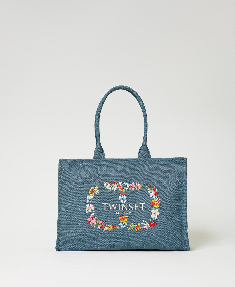 ‘Bloom’ canvas shopper Stellar Woman 231TB7370_10314_01
